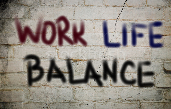 Work Life Balance Concept Stock photo © KrasimiraNevenova