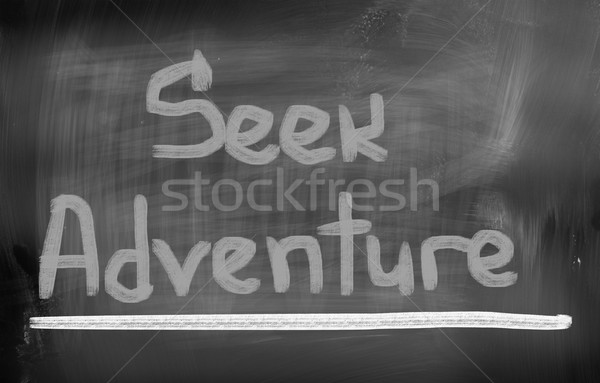 Seek Adventure Concept Stock photo © KrasimiraNevenova