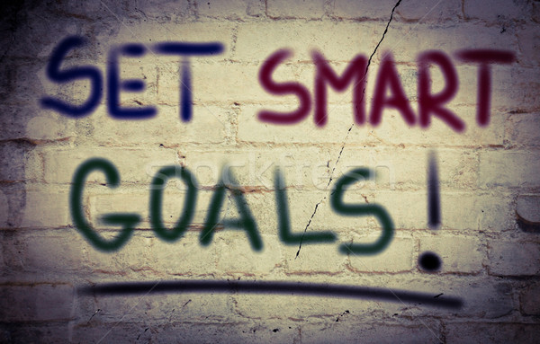 Set Smart Goals Concept Stock photo © KrasimiraNevenova