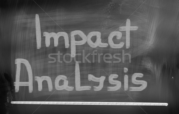 Impact Analysis Concept Stock photo © KrasimiraNevenova