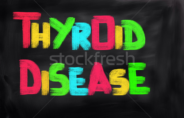 Thyroid Disease Concept Stock photo © KrasimiraNevenova