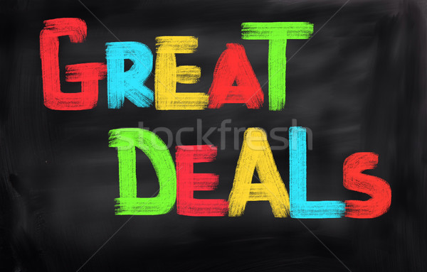 Great Deals Concept Stock photo © KrasimiraNevenova