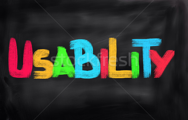 Usability Concept Stock photo © KrasimiraNevenova