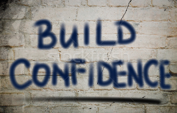 Construir confianza ayudar gestión confianza entrenador Foto stock © KrasimiraNevenova