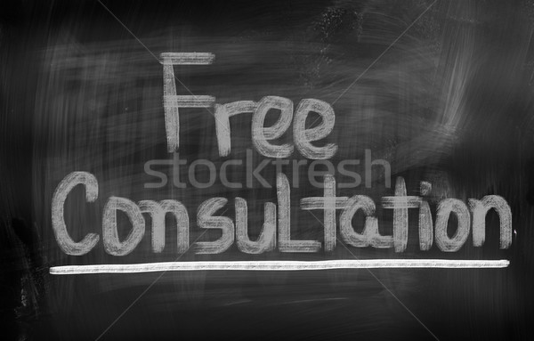 Free Consultation Concept Stock photo © KrasimiraNevenova