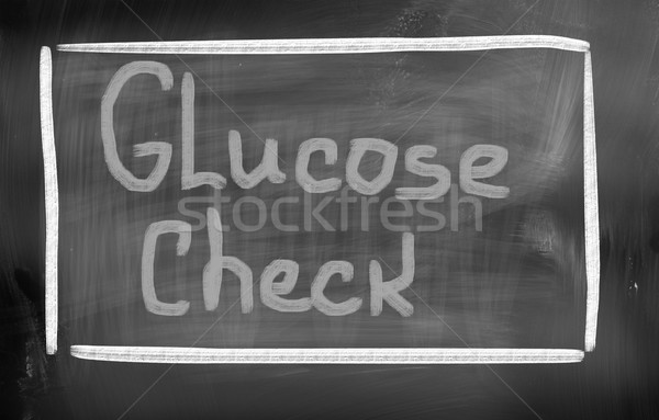 Glucoza verifica medical sănătate ştiinţă persoană Imagine de stoc © KrasimiraNevenova