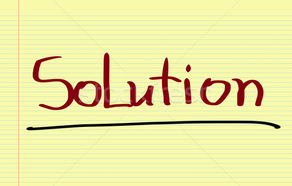 Solution Concept Stock photo © KrasimiraNevenova