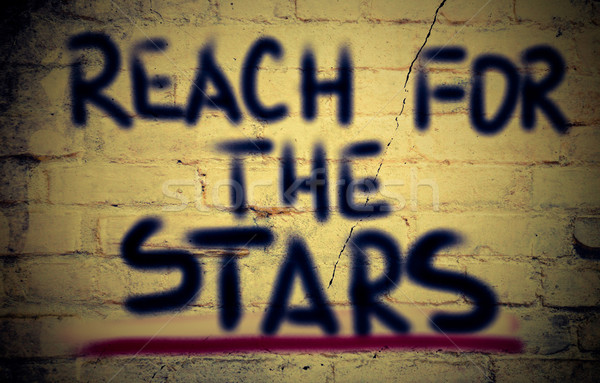 Reach For The Stars Concept Stock photo © KrasimiraNevenova