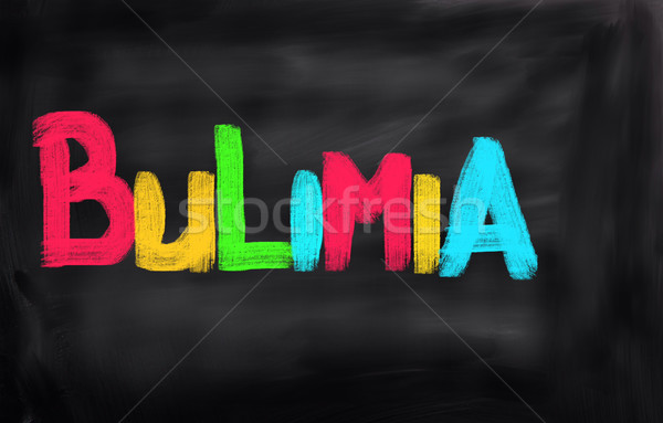 Stock photo: Bulimia Concept