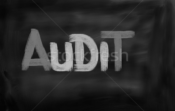 Audit birou contabilitate concept raportează documente Imagine de stoc © KrasimiraNevenova