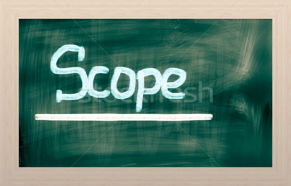 Scope Concept Stock photo © KrasimiraNevenova