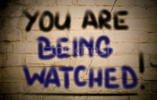 You Are Being Watched Concept Stock photo © KrasimiraNevenova