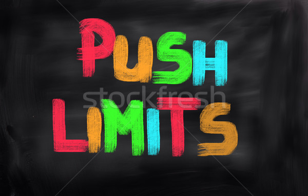 Push Limits Concept Stock photo © KrasimiraNevenova