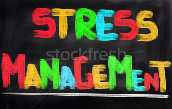 Stress Menagement Concept Stock photo © KrasimiraNevenova