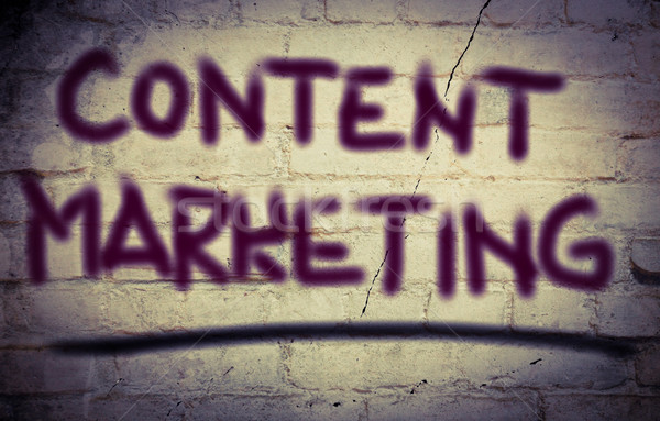 Content Marketing Concept Stock photo © KrasimiraNevenova