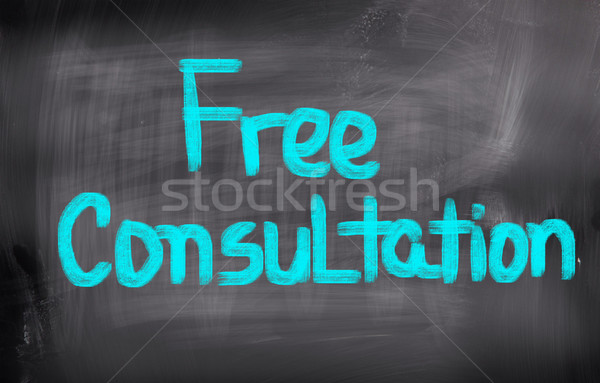 Free Consultation Concept Stock photo © KrasimiraNevenova