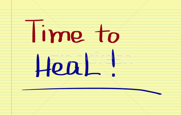 Time To Heal Concept Stock photo © KrasimiraNevenova