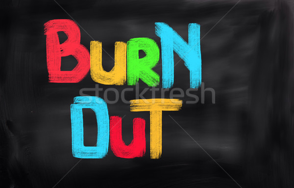 Burn Out Concept Stock photo © KrasimiraNevenova