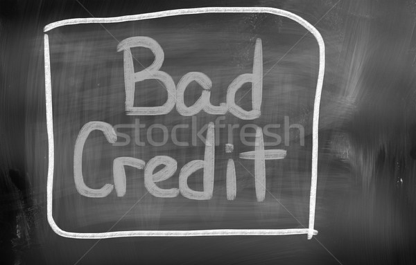 Bad Credit Concept Stock photo © KrasimiraNevenova