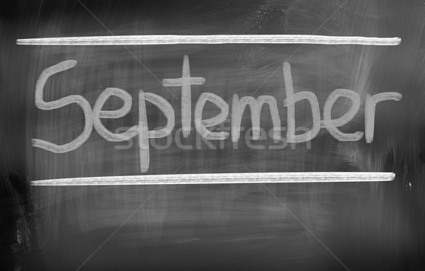 September Concept Stock photo © KrasimiraNevenova