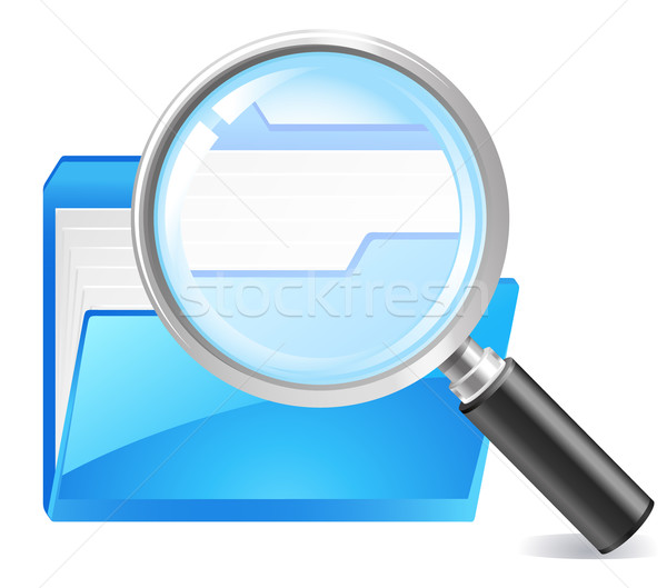 Zdjęcia stock: Dokumentów · wyszukiwania · folderze · podpisania · internetowych