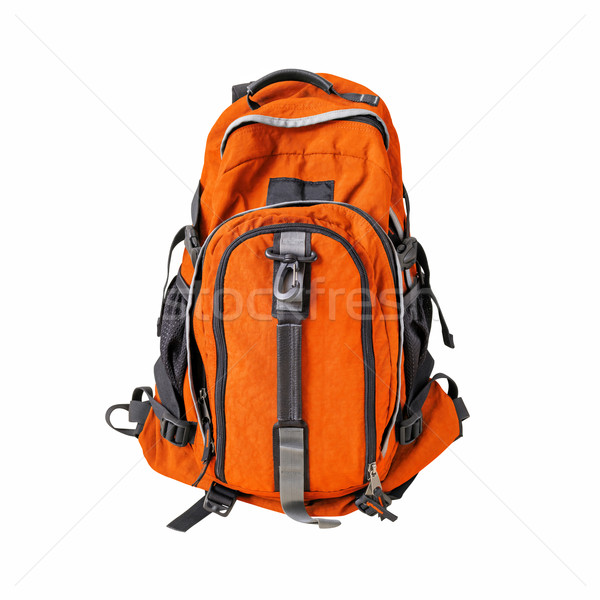 Backpack isolated w/ path Stock photo © kravcs