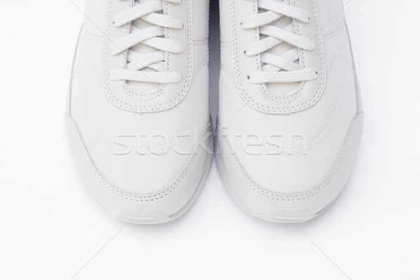 Scarpe da corsa coppia bianco sport sport scarpe Foto d'archivio © kravcs