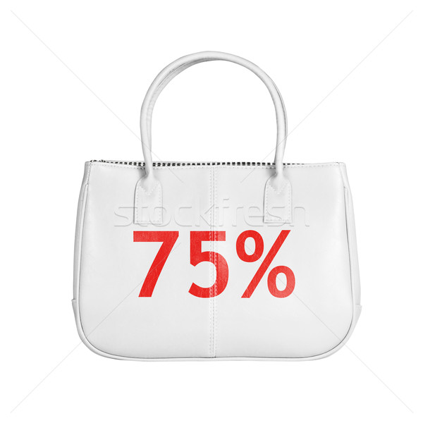 Sale bag design element isolated on white Stock photo © kravcs