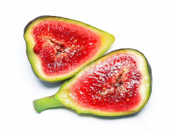 Fig fruit isolated on white background Stock photo © kravcs