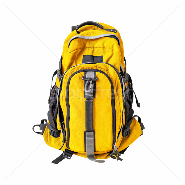 Mochila aislado camino imagen mochila blanco Foto stock © kravcs