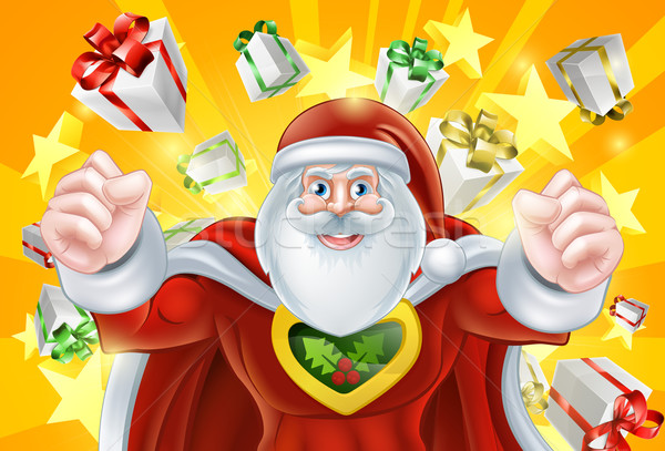 Santa Claus Hero Stock photo © Krisdog