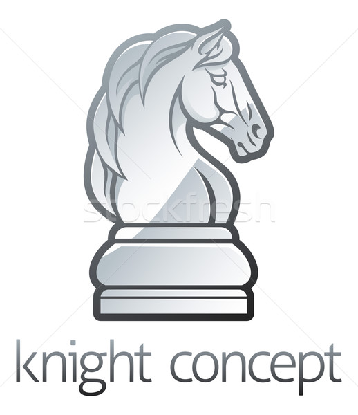 Knight Chess Piece Concept Stock photo © Krisdog