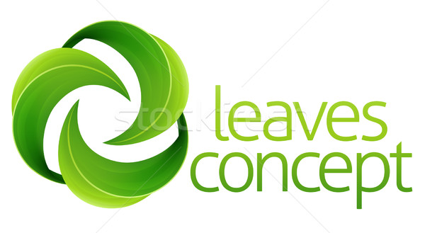 Leaves Circle Concept Stock photo © Krisdog