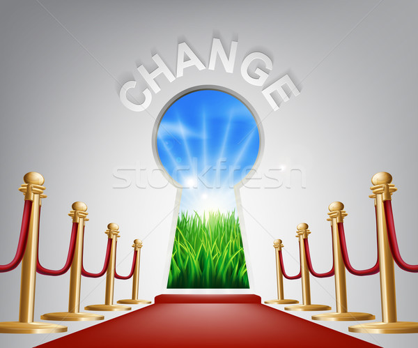 Change conceptual illustration Stock photo © Krisdog