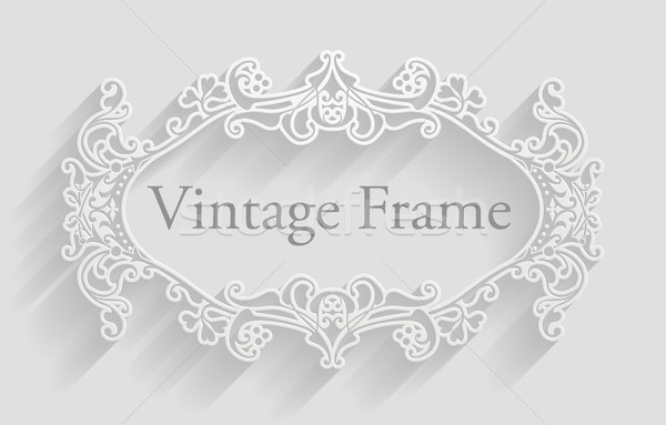 Stock photo: Vintage Frame Background