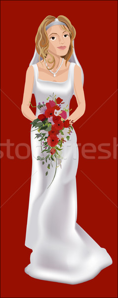Stock photo: bride