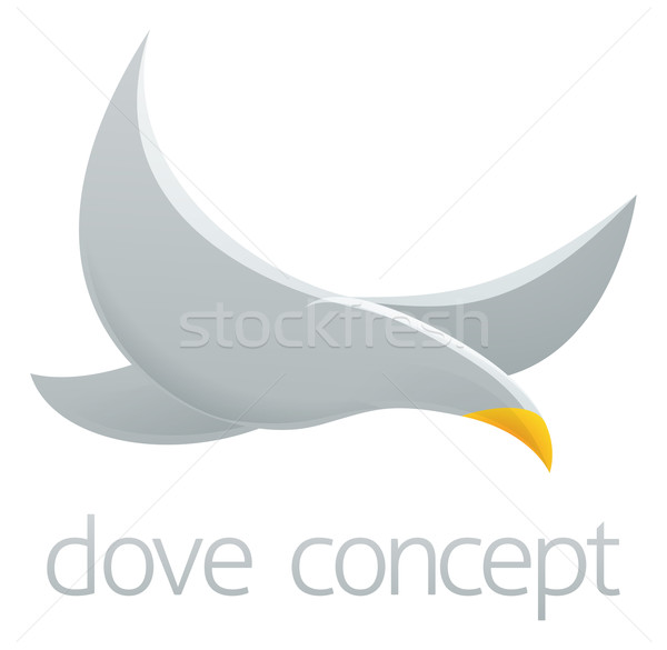 Dove concept design Stock photo © Krisdog