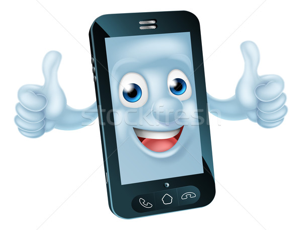 Stock photo: phone character 2015 B2