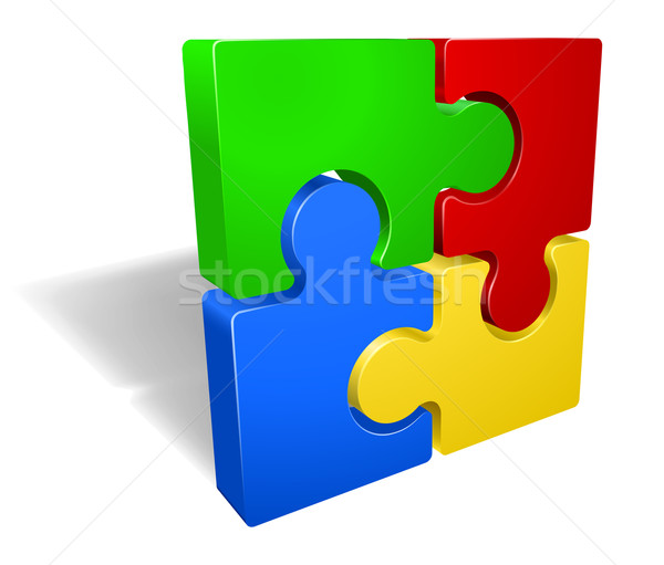 Jigsaw Puzzle Stock photo © Krisdog