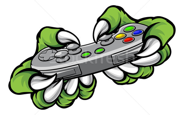 Gamer Poster. Let S Play Concept Stock Vector - Illustration of controller,  player: 211798103