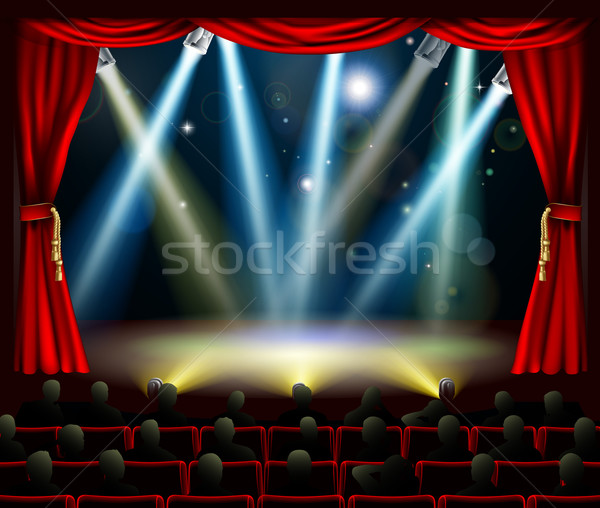 Start of amazing entertainment event Stock photo © Krisdog