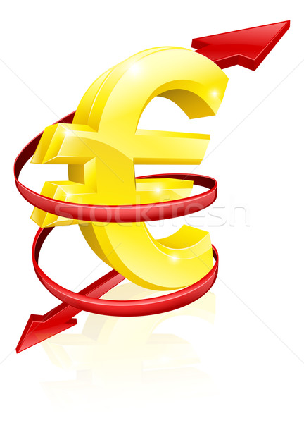 歐元 交流 概念 收入 利潤 商業照片 © Krisdog