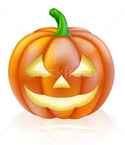 Halloween lantern pumpkin Stock photo © Krisdog