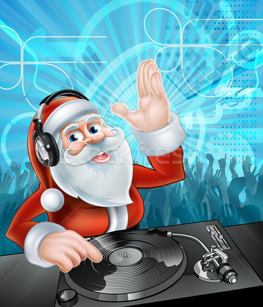 DJ Santa Claus Stock photo © Krisdog