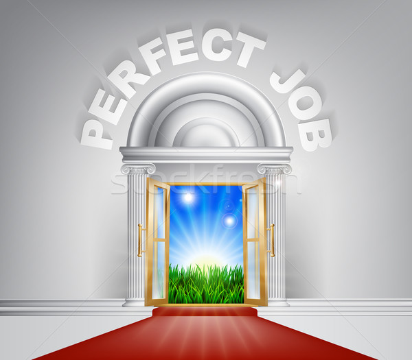 Perfect Job Door Concept Stock photo © Krisdog