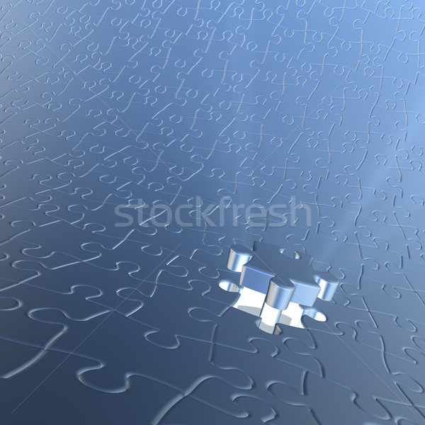 окончательный кусок 3d визуализации иллюстрация игры Сток-фото © Krisdog