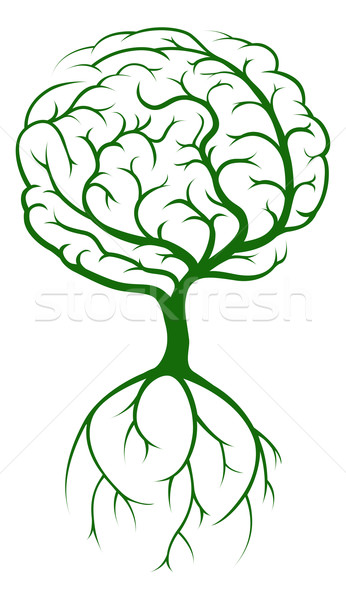 Stock photo: Brain Tree