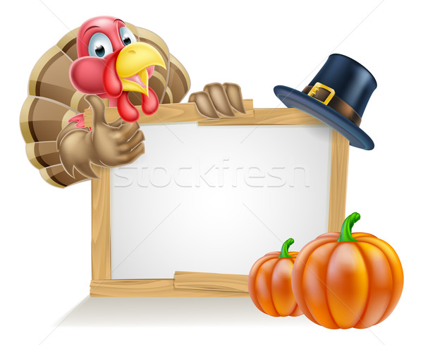 Thanksgiving Sign Stock photo © Krisdog