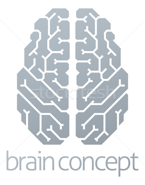 Brain Top Concept Stock photo © Krisdog