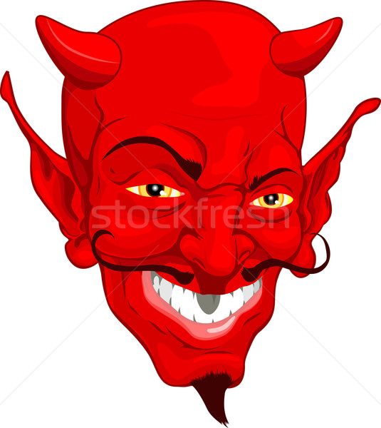 Devil face Stock photo © Krisdog